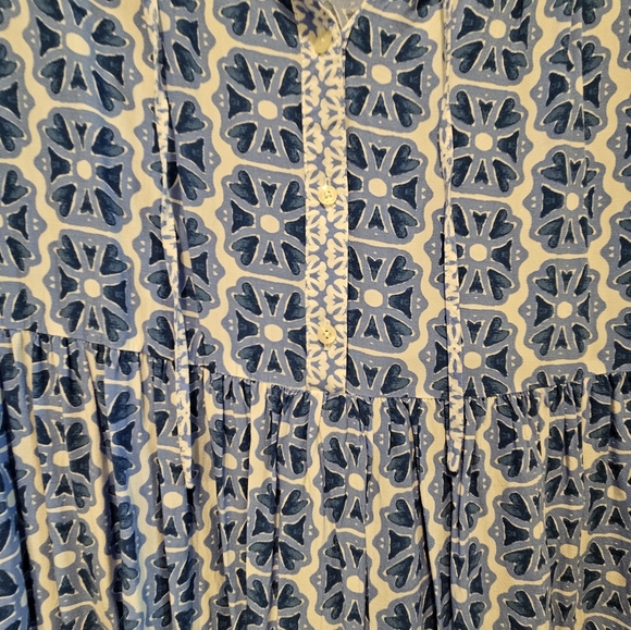 Vineyard vines geo print tiered dress - Picture 3 of 3